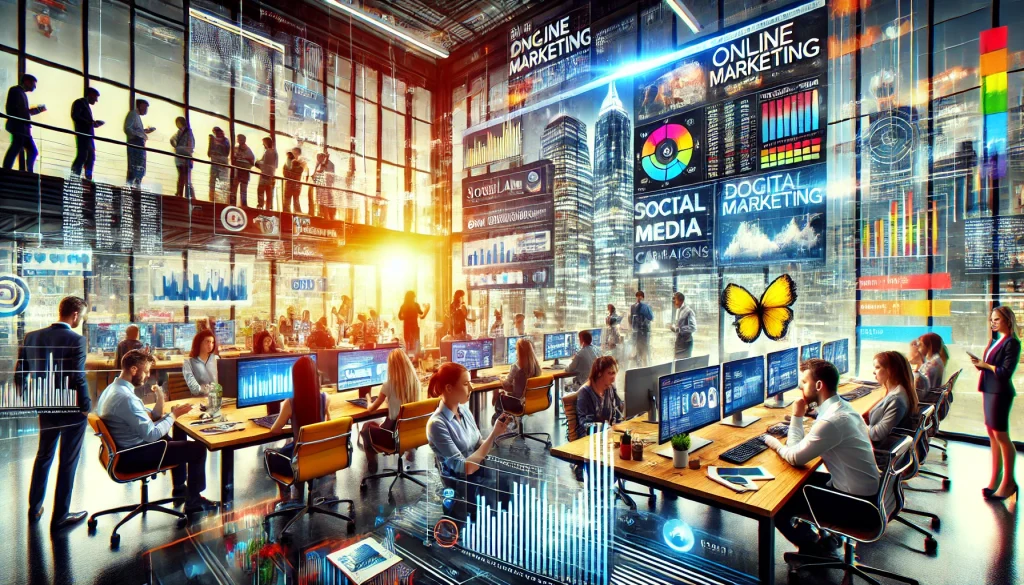 het uitbesteden van marketing online